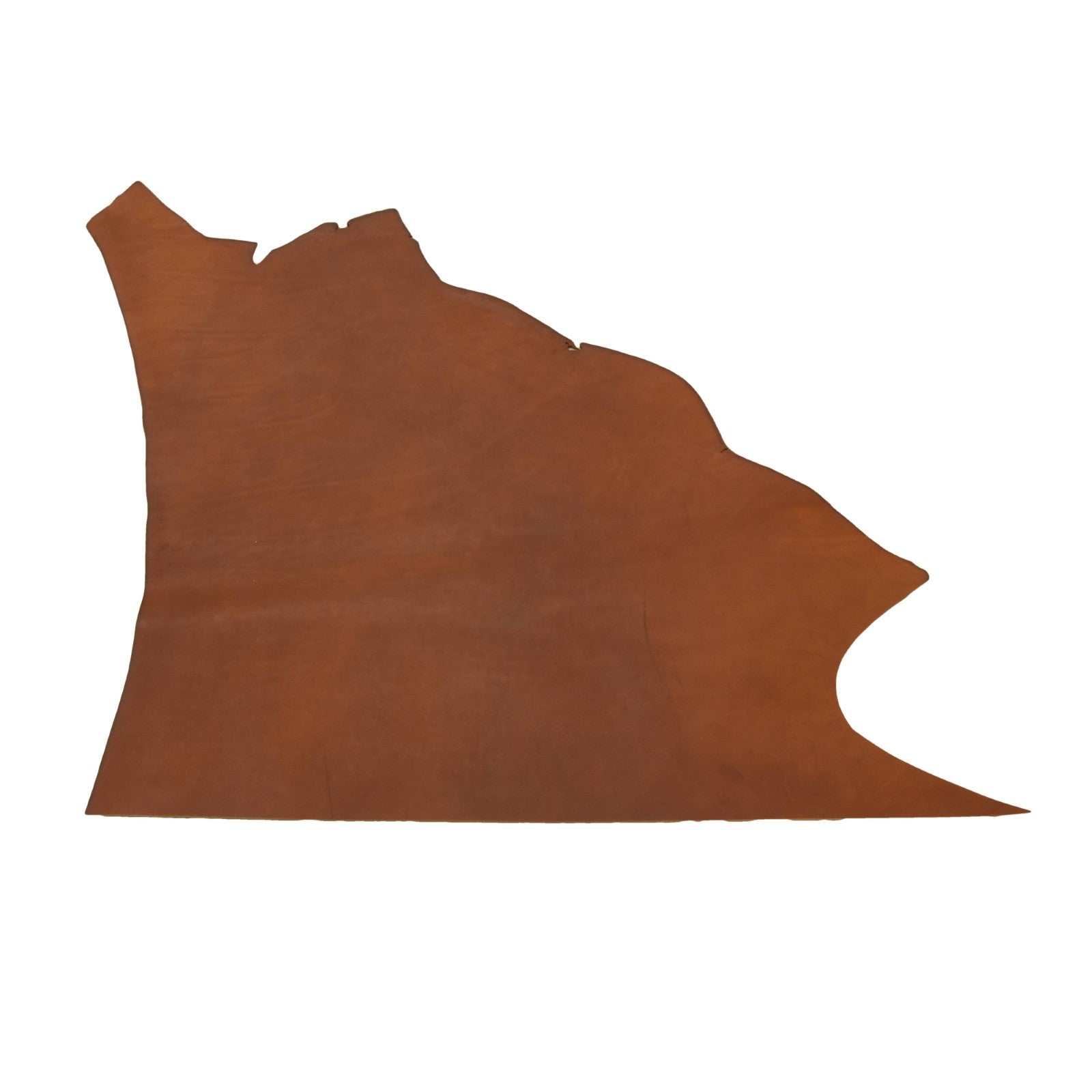 Rustic Russet Red Foothills, Oil Tanned Hides, Summits Edge, 6.5 - 7.5 Sq Ft / Project Piece (Top) | The Leather Guy