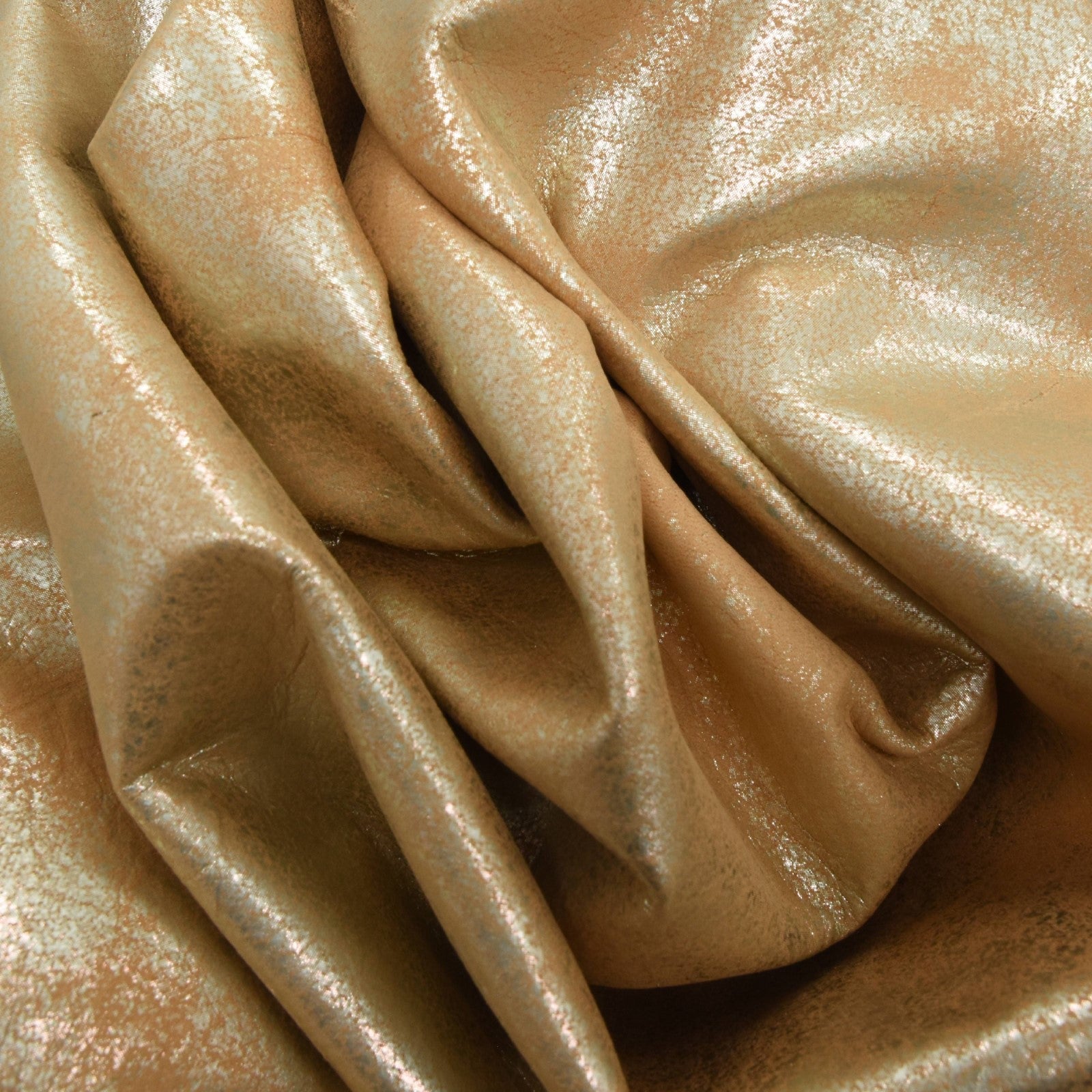 Faded Gold Platinum Rock N Roll 2-3 oz Leather Cow Hides,  | The Leather Guy