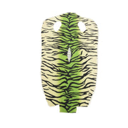 Tiger Striped Stingray Skins, 15" x 9", 3-4 oz, Tiger Stripe Green | The Leather Guy
