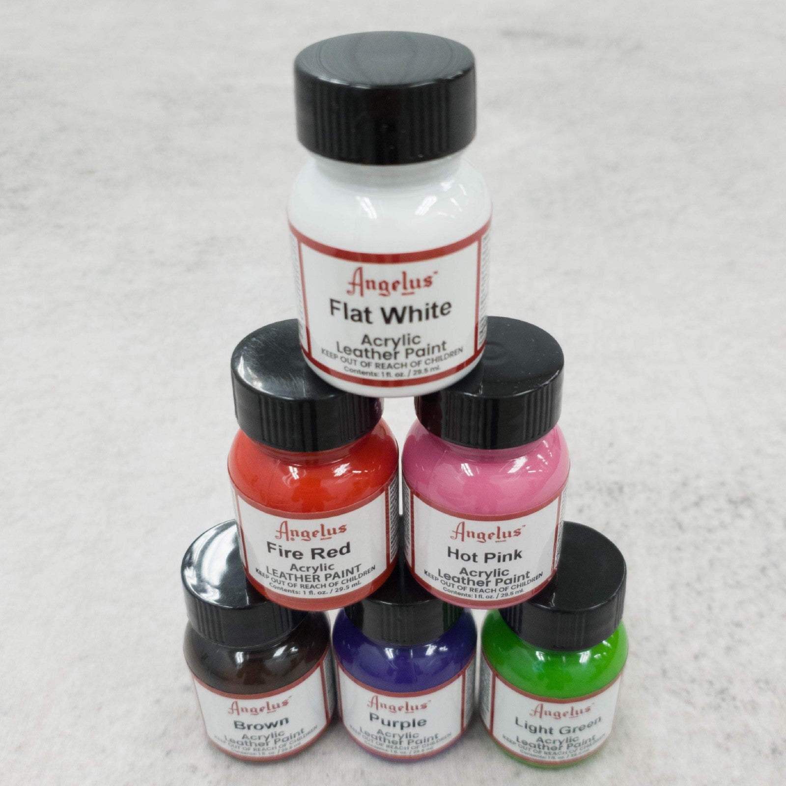  Angelus Acrylic Leather Paint - 1 Ounce, Hot Pink : Arts,  Crafts & Sewing