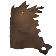 Burnt Bark Brown, 7.5-8.5 oz, 9-20 Sq Ft, Bison Sides, 9-11 Sq Ft | The Leather Guy