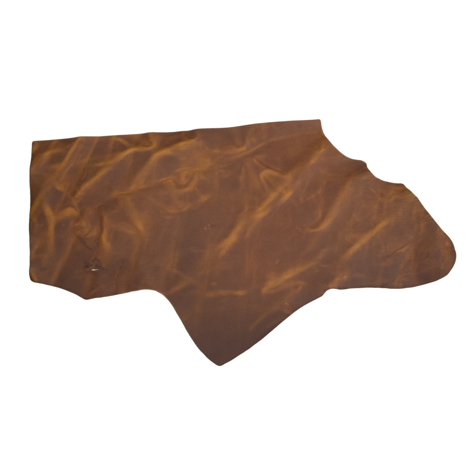 Half Dome Dark Brown, Oil Tanned  Sides & Pieces, 6.5-7.5 Square Foot / Project Piece (Bottom) | The Leather Guy
