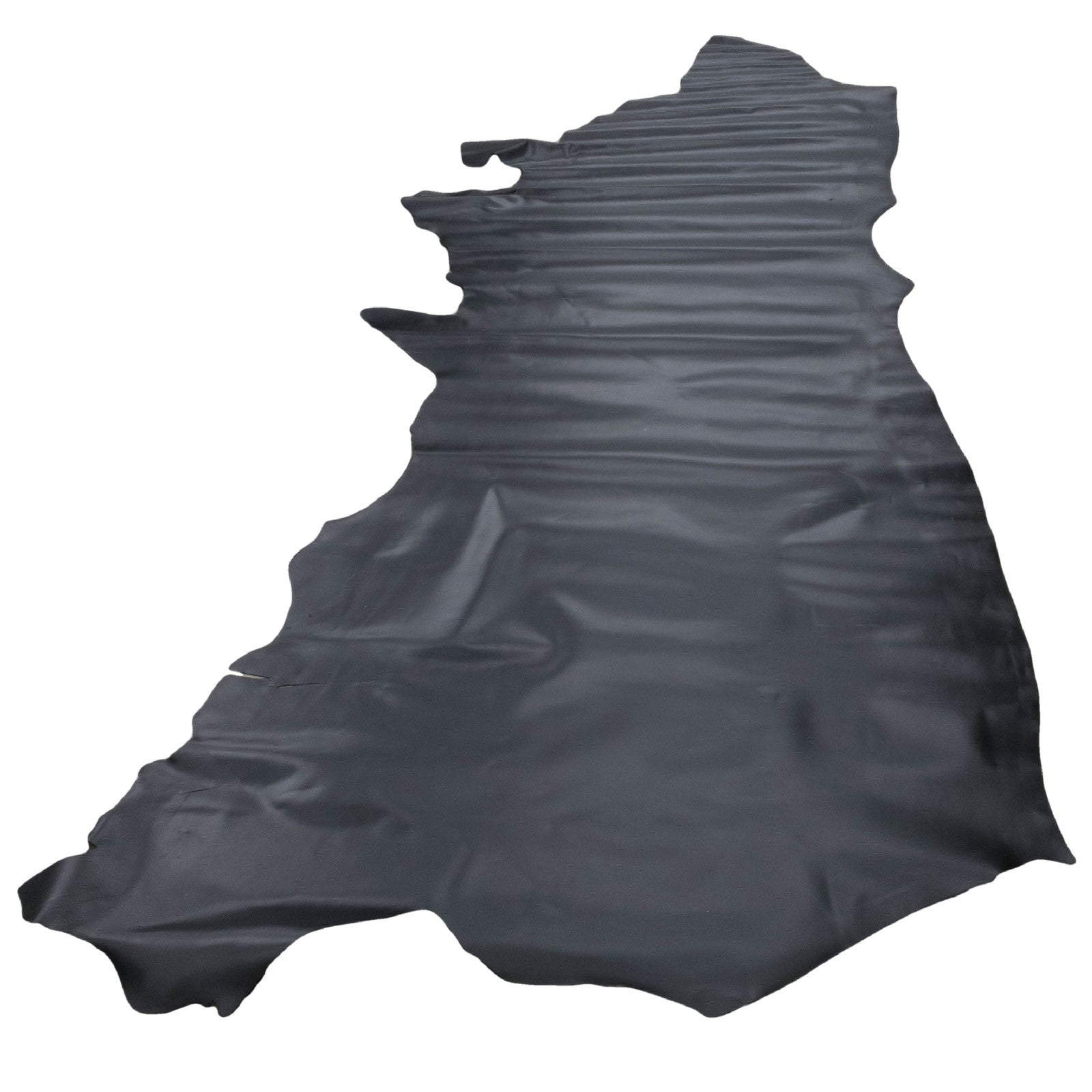 Shiny Black, 2-3 oz, 18-32  Sq Ft, Cow Sides, 30-32 | The Leather Guy