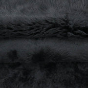 Black, 1-3+ Sq Ft, Sheepskin Shearling Hides, 1 Sq Ft / Short | The Leather Guy