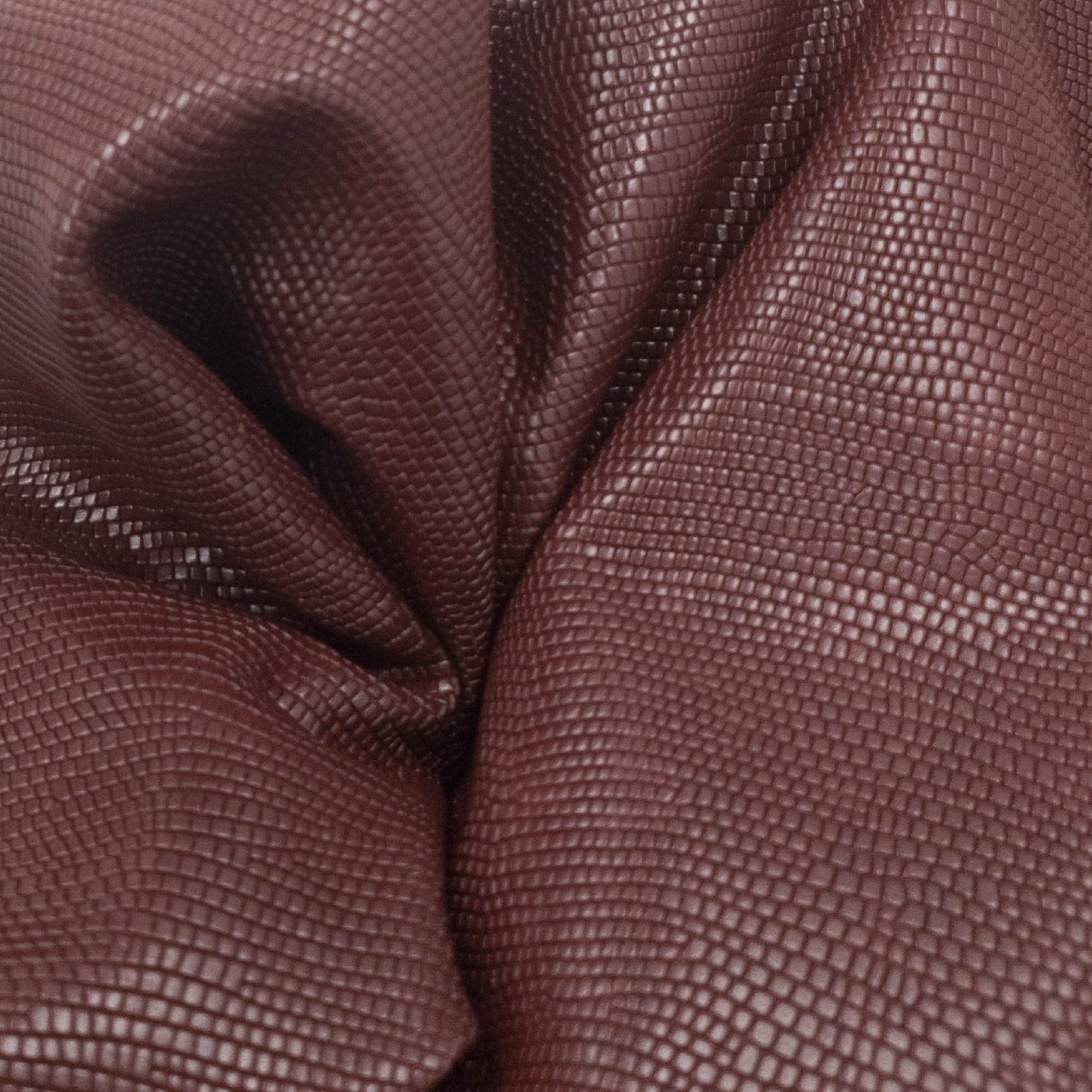 Reptile Embossed, 3-4 oz, 7-25 sq ft, Cow Sides, Brick-Fire Red / 7-10 | The Leather Guy