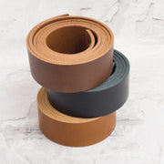 Artisans Choice Bridle Pre-cut Belt Blanks, 1.5” x 54”, 8-9oz,  | The Leather Guy