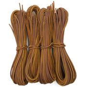 MN Superior Lace Singles & Bundles, 48" | 72", 2.8 - 3.2 mm, Golden Gopher Chestnut / 48" x 9/64" / 100 Pack | The Leather Guy