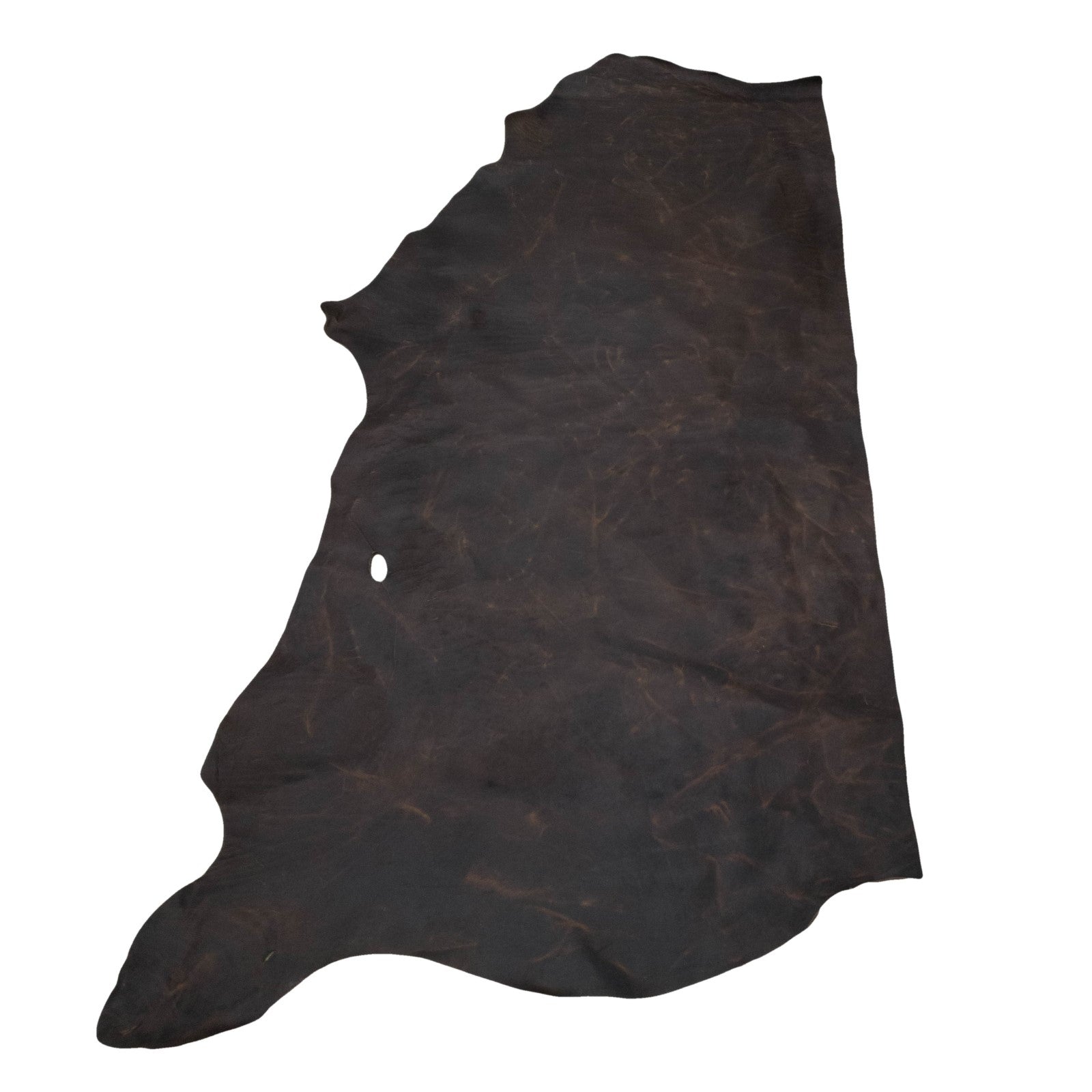 Sleeping Bear Dark Brown, 6.5-32 SqFt, 2-3 oz, Pull up Sides & Pieces, Crazy Buffalo, Side / 18-20 | The Leather Guy