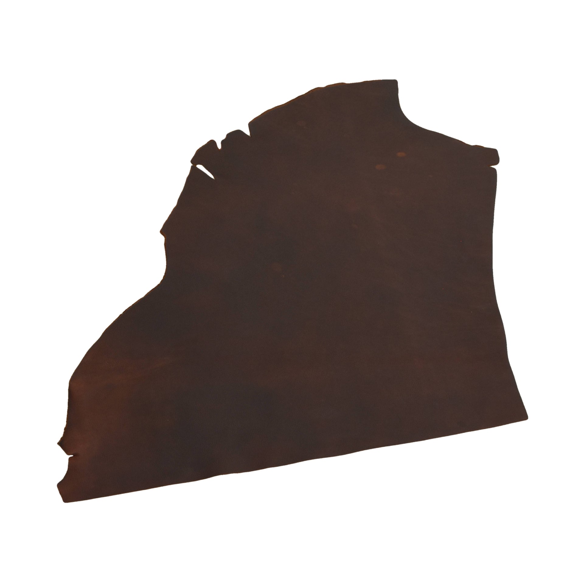 Denali Dark Mahogany, Oil Tanned Summits Edge Sides & Pieces, 6.5-7.5 Square Foot / Project Piece (Top) | The Leather Guy