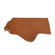 Base Camp Burnt Orange, Oil Tanned Summits Edge Sides & Pieces, Bottom Piece / 6.5-7.5 Square Foot | The Leather Guy