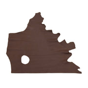 Seattle Roast Brown Tried n True 3-4 oz Leather Cow Hides, 6.5-7.5 Square Foot / Project Piece (Top) | The Leather Guy