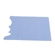 Williamsburg Baby Blue Tried n True 3-4 oz Leather Cow Hides, 6.5-7.5 Square Foot / Project Piece (Middle) | The Leather Guy