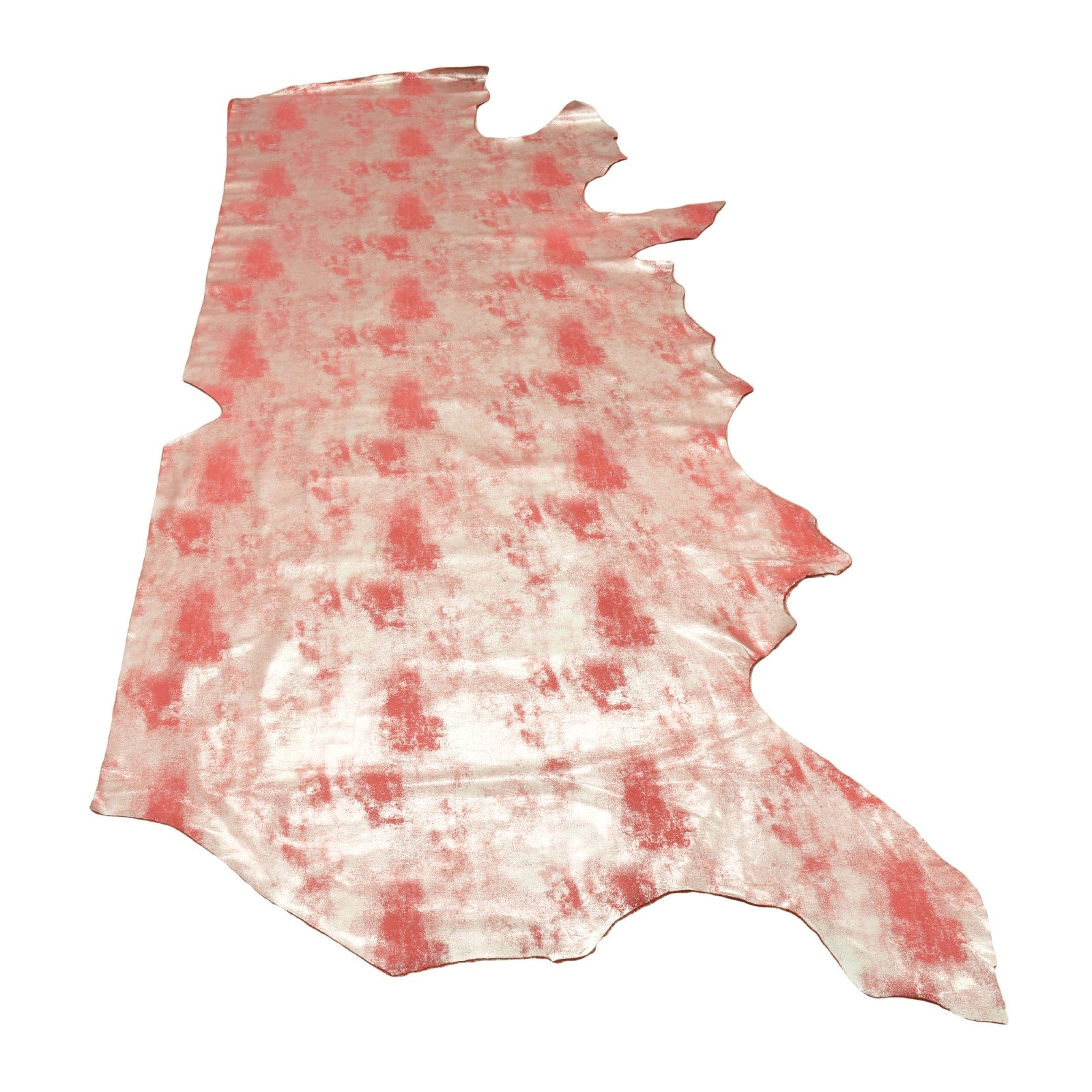 Strawberry Wine Rock N Roll 2-3 oz Leather Cow Hides, 18-20 Square Foot / Side | The Leather Guy