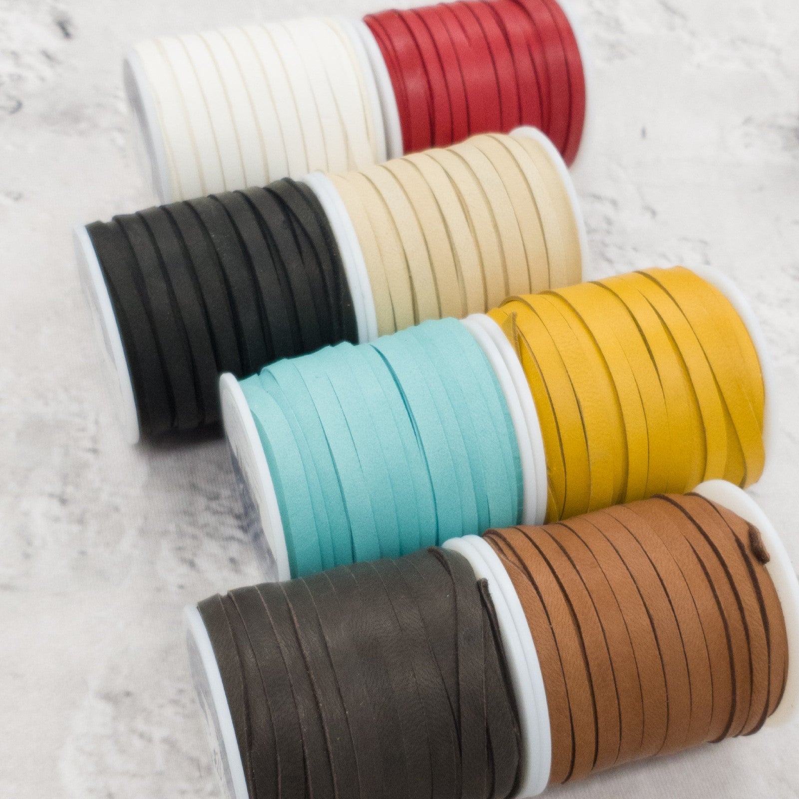 20 Mm Colorfull Leather Sewing Tape, Leather Bias Tape, Sewing
