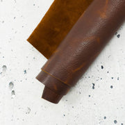 Hilltop Burgundy Copper, Chap Cow Sides, Highland Ridge,  | The Leather Guy