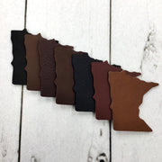 Oil Tan Summits Edge Collection Minnesota Earring Blanks,  | The Leather Guy