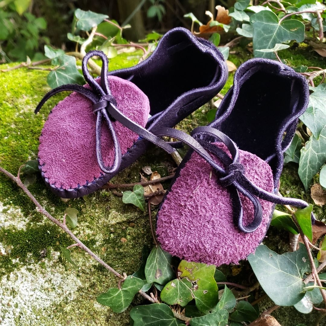 Digital Pattern DIY Baby & Kids Moccasins - Earthing Moccasins | The ...