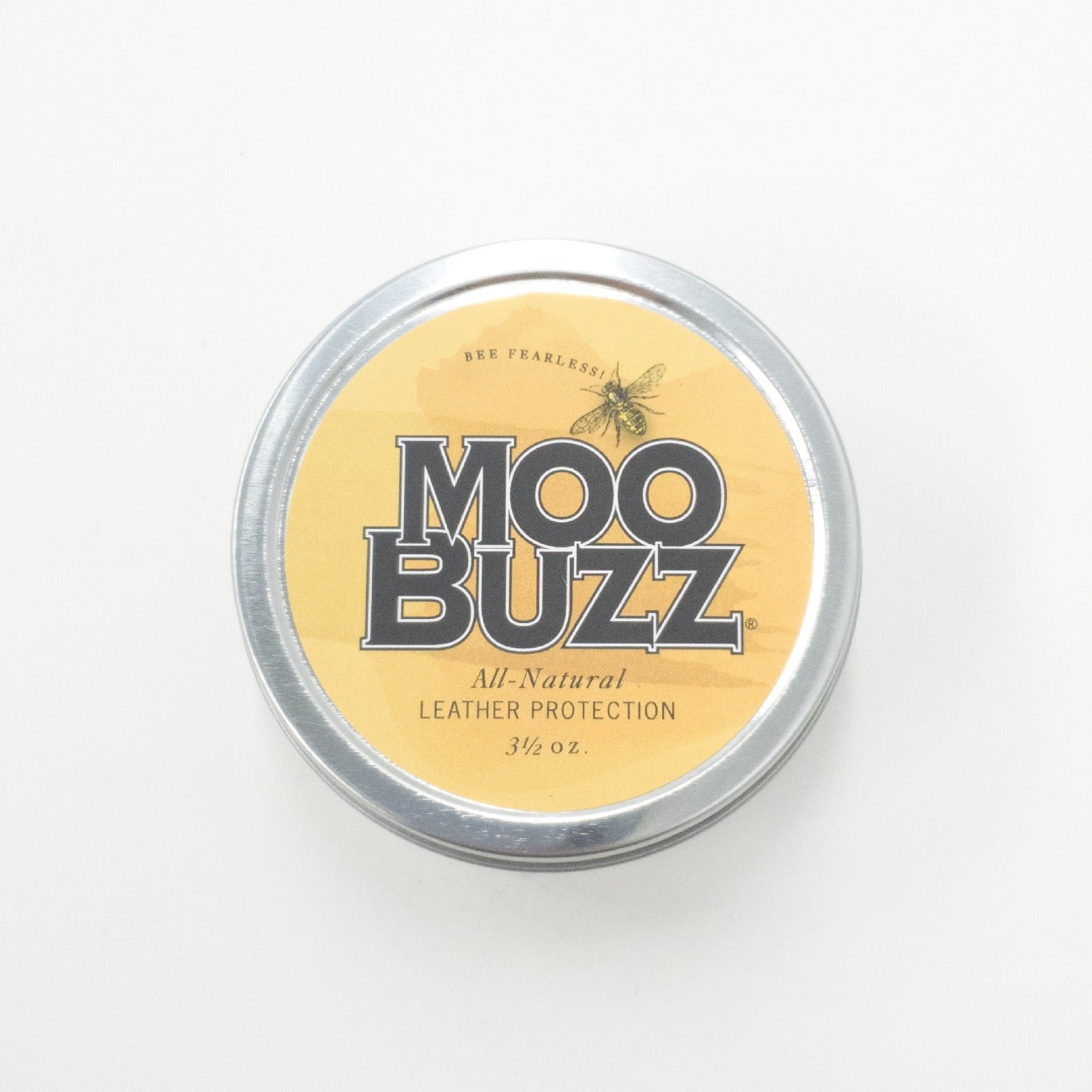 MooBuzz All-Natural Leather Protection, Original Tin - 3.5 OZ | The Leather Guy