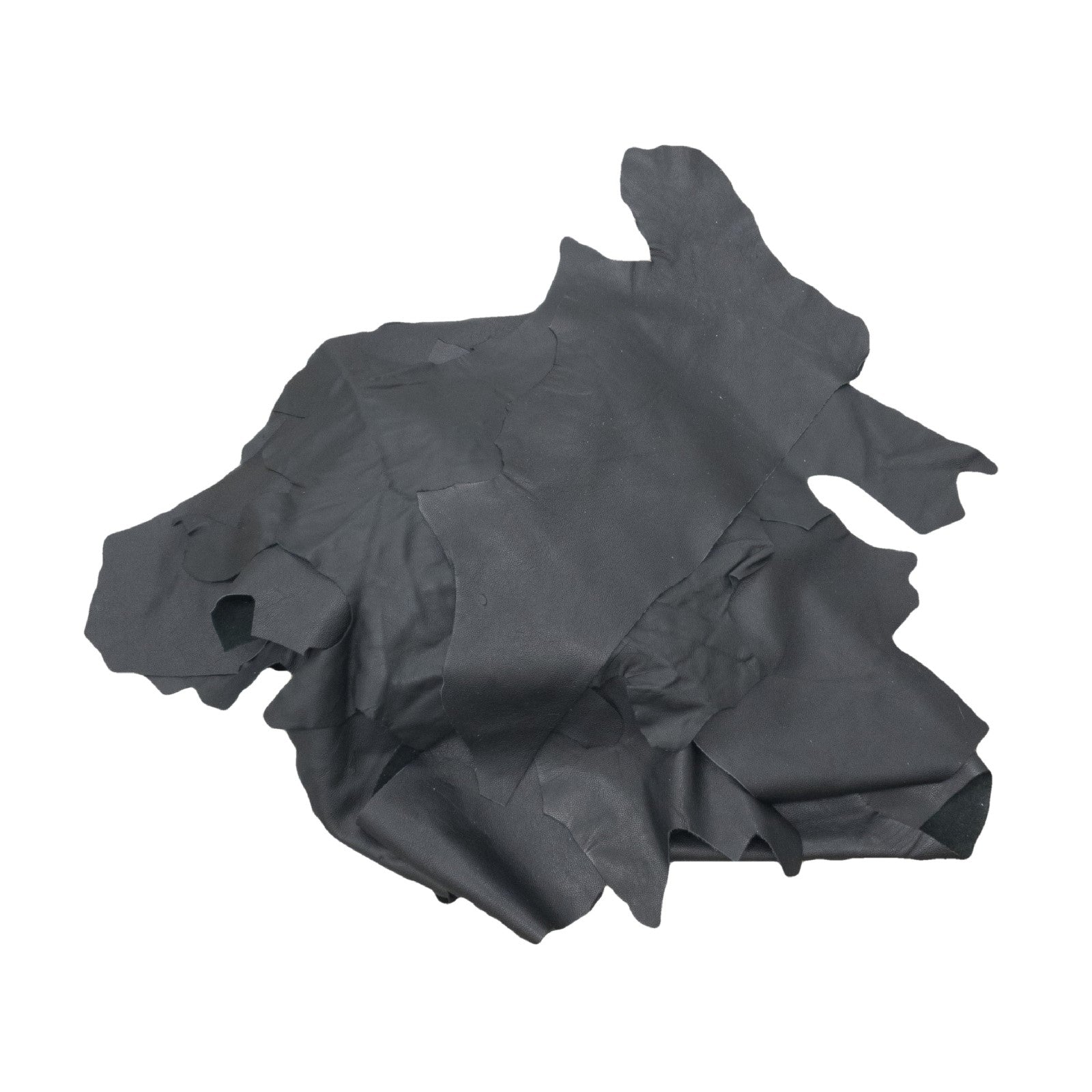 Black, 3-4 oz, Upholstery Scrap Remnant Bags,  | The Leather Guy