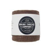 Maine Thread Waxed Polycord .035" - Various Colors, Single / Gold Brown | The Leather Guy