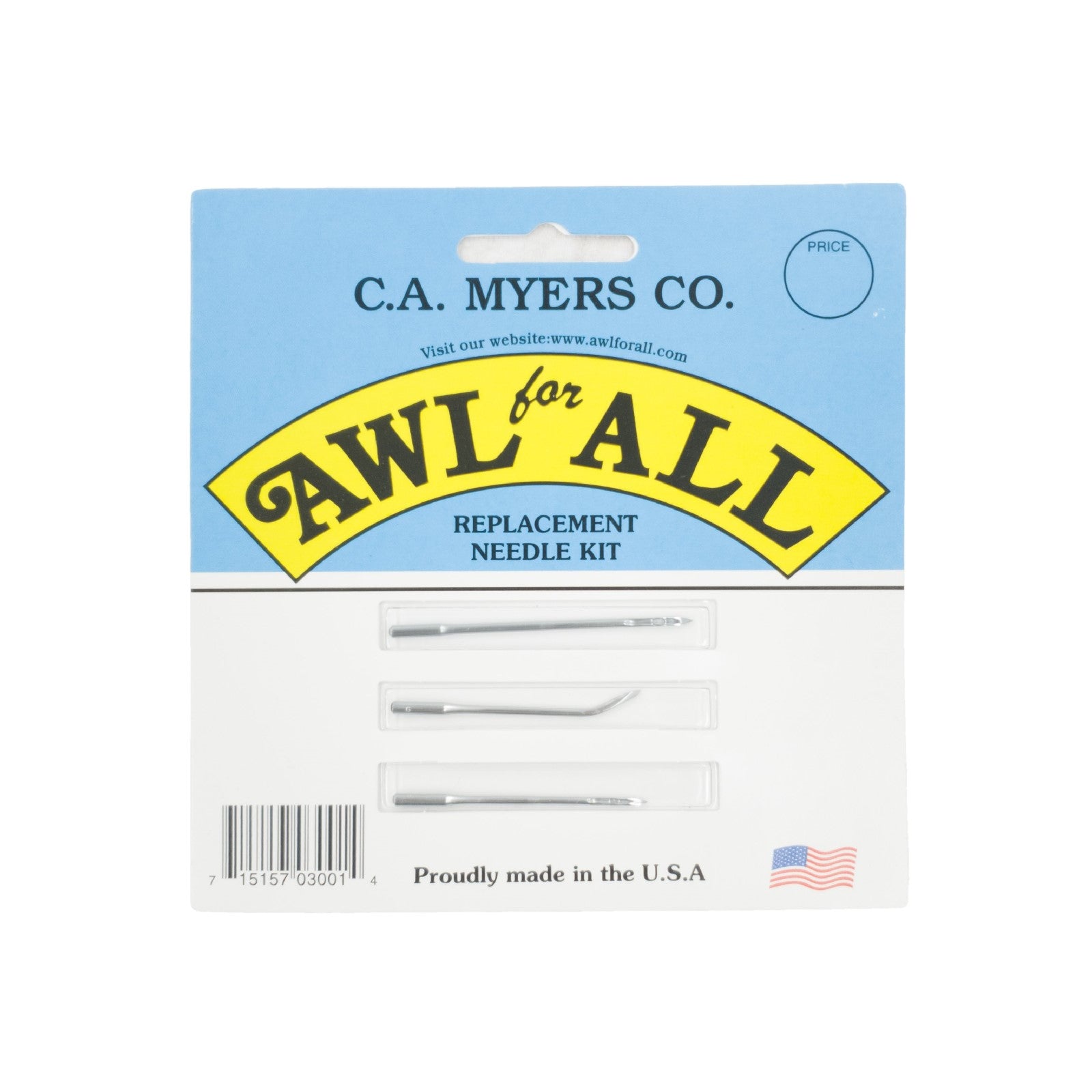 Sewing Awl Needle Size 8 - Leathersmith Designs Inc.