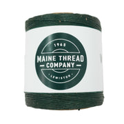 Maine Thread Waxed Polycord .035" - Various Colors, Single / Emerald | The Leather Guy