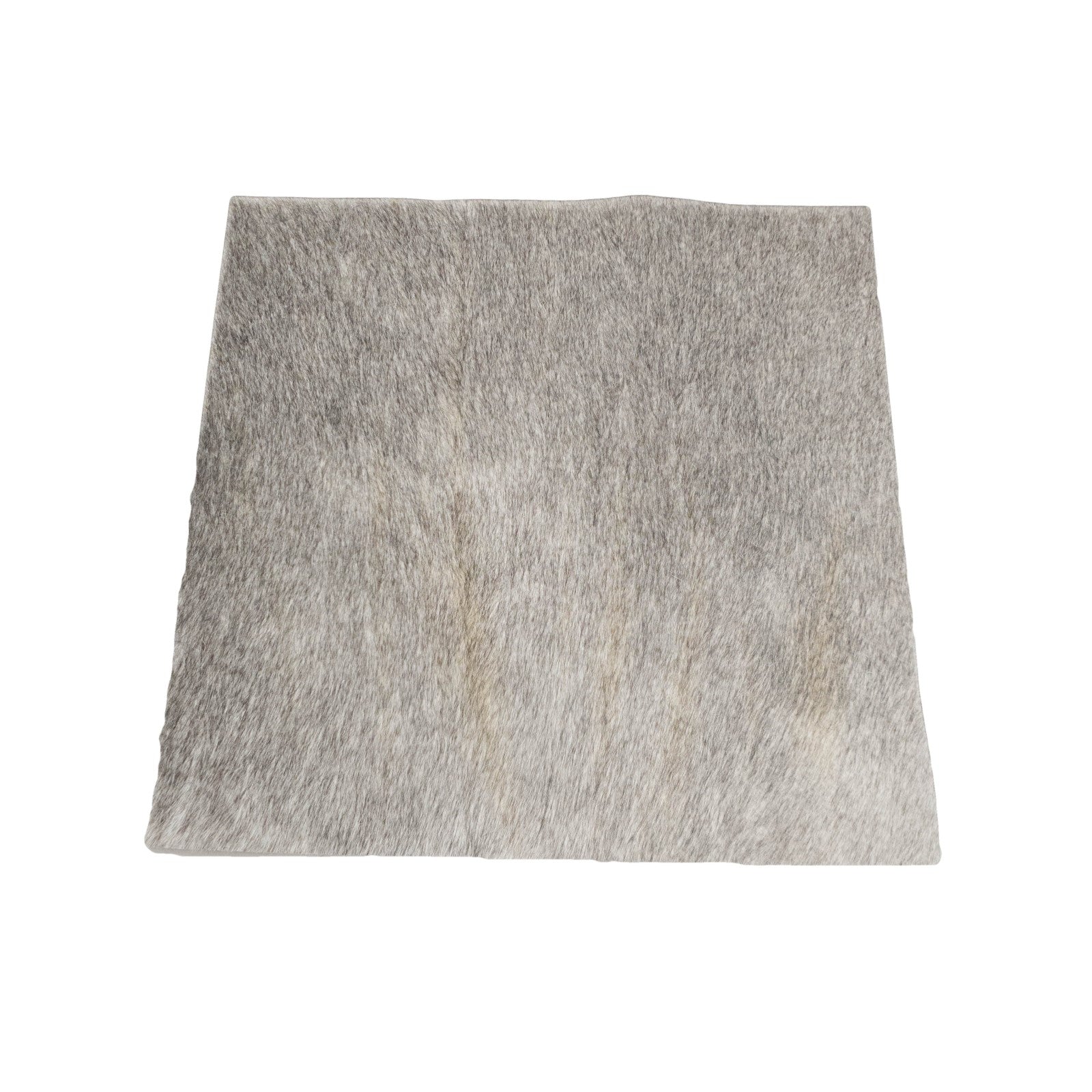 Peppered Light to Medium Grey Hair on Cow Hide Pre-cut,  | The Leather Guy