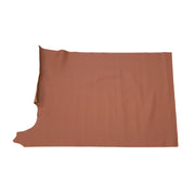 San Antonio Saddle Brown Tried n True 3-4 oz Leather Cow Hides, 6.5-7.5 Square Foot / Project Piece (Middle) | The Leather Guy