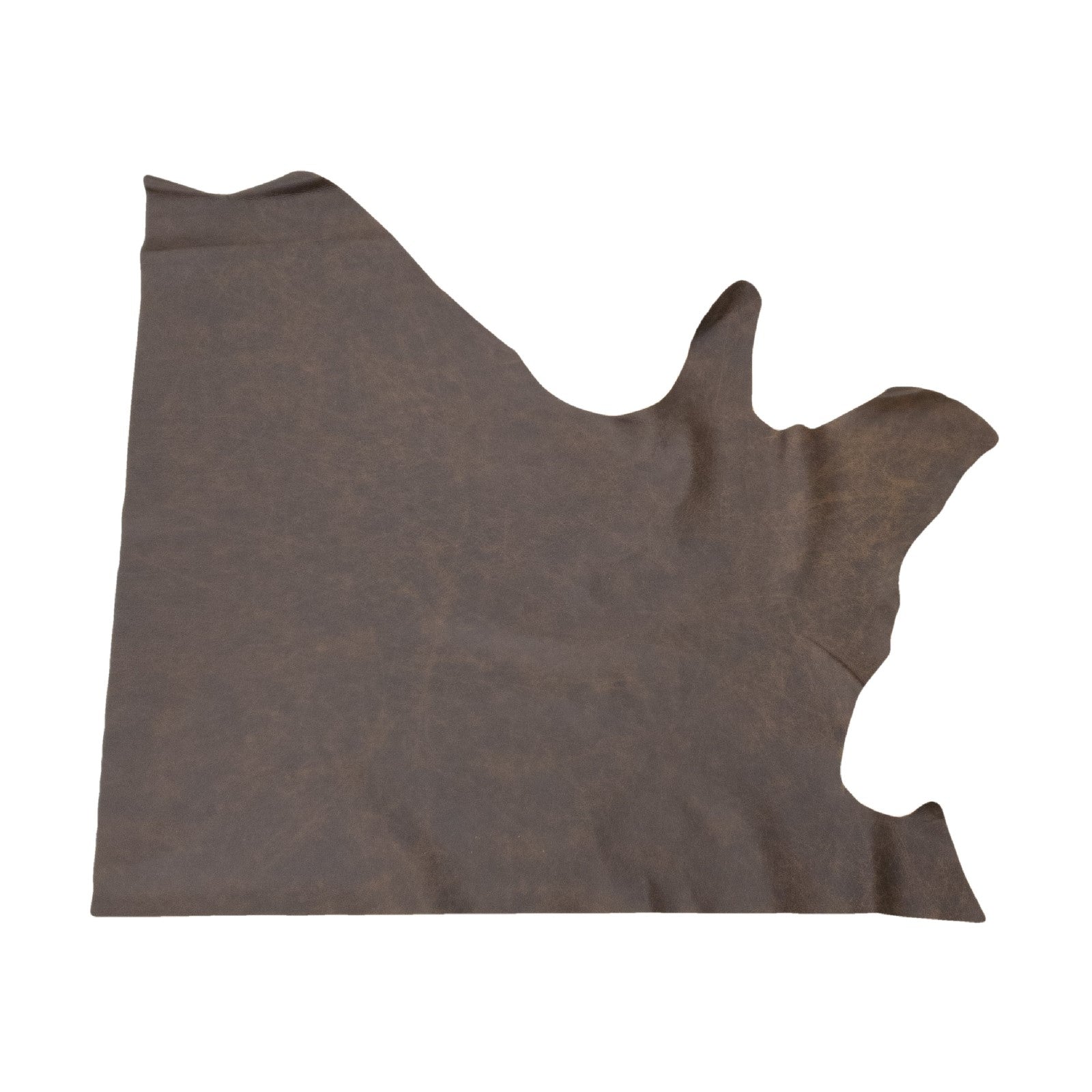B-52 Brown, 2-3 oz Cow Hides, Vintage Bomber Browns, Top Piece / 5.5-6.5 | The Leather Guy