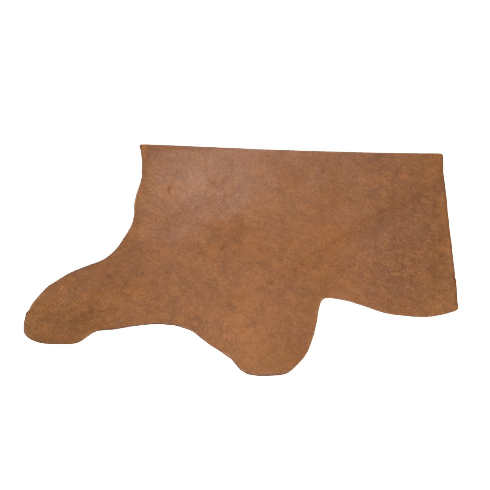 Distressed Sierra Redwood Oil Tanned Summits Edge Sides & Pieces, Bottom Piece / 6.5 - 7.5 Square Foot | The Leather Guy