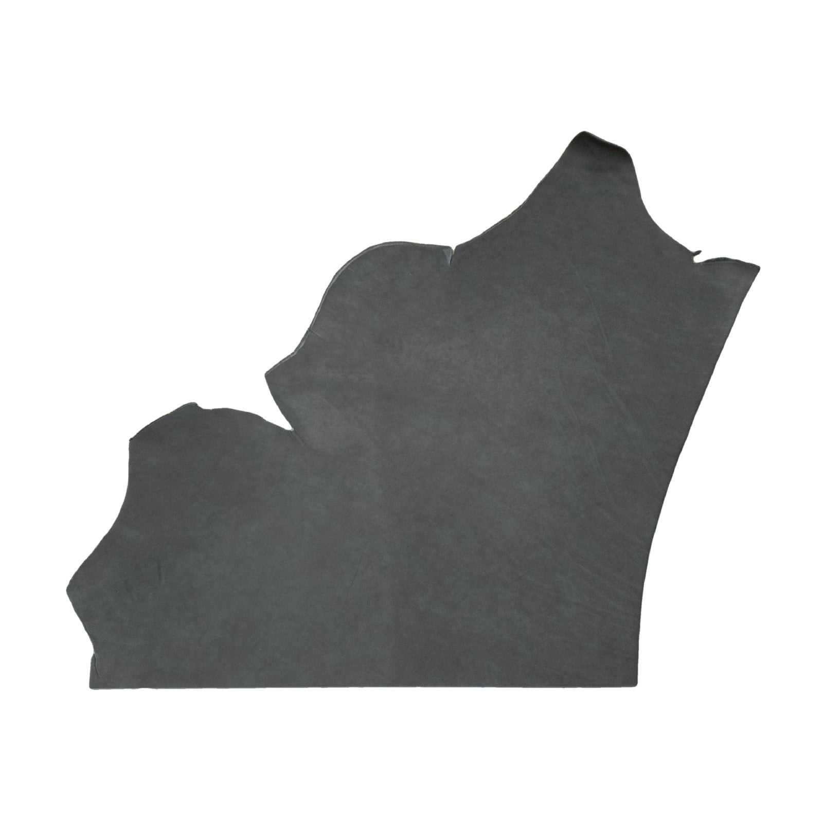 Distressed Stormy Grey, Oil Tanned Summits Edge Sides & Pieces, Top Piece / 6.5 - 7.5 Square Foot | The Leather Guy