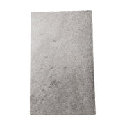 Peppered Light to Medium Grey Hair on Cow Hide Pre-cut, 20 x 12.25 | The Leather Guy