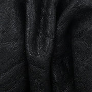 Genuine Elephant Pre-cuts, 4.5-5.5 oz, Various Colors, 12 x 12 / Burnt Brush Black | The Leather Guy