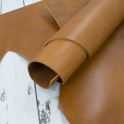 Saddle Tan English Bridle, 8-9 OZ Veg Tan Sides & Project Pieces, Artisan's Choice,  | The Leather Guy