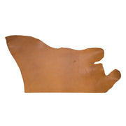 Saddle Tan English Bridle, 4-5 OZ Veg Tan Sides & Project Pieces, Artisan's Choice, 6.5-7.5 / Top Piece | The Leather Guy