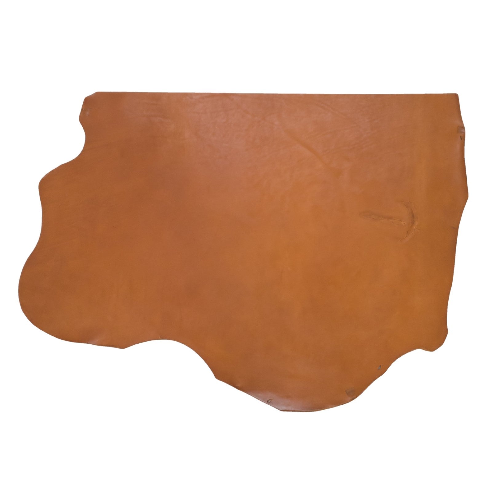 Tawny Brown, 8-9 oz, 6.5-7.5/18-23 Sq Ft Sole Veg Tan Sides & Pieces, 6.5-7.5 / Project Piece (Bottom) | The Leather Guy