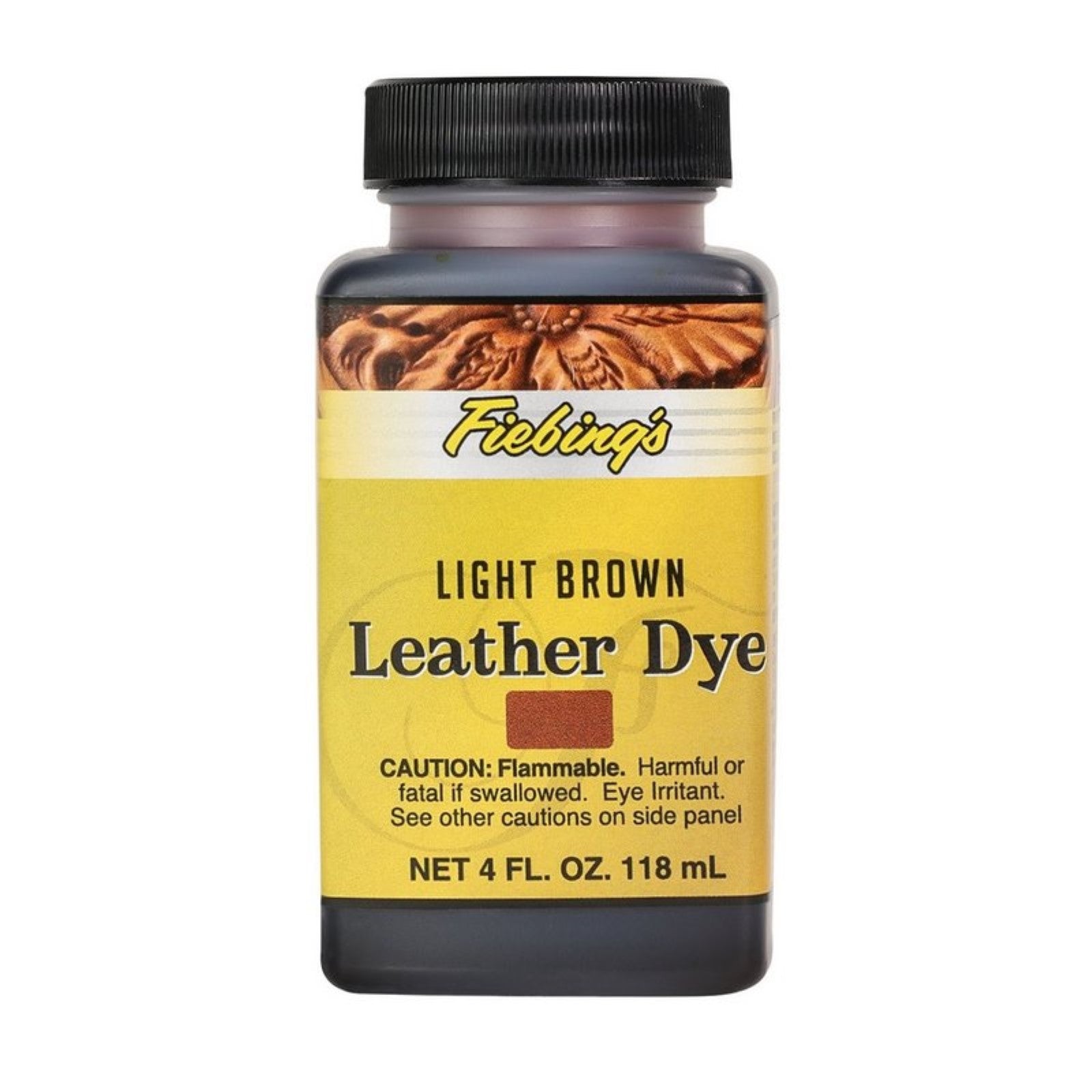 Fiebings Leather Dye, 4 oz, Light Brown | The Leather Guy