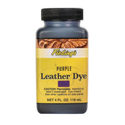 Fiebings Leather Dye, 4 oz, Purple | The Leather Guy