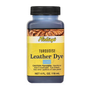Fiebings Leather Dye, 4 oz, Turquoise | The Leather Guy