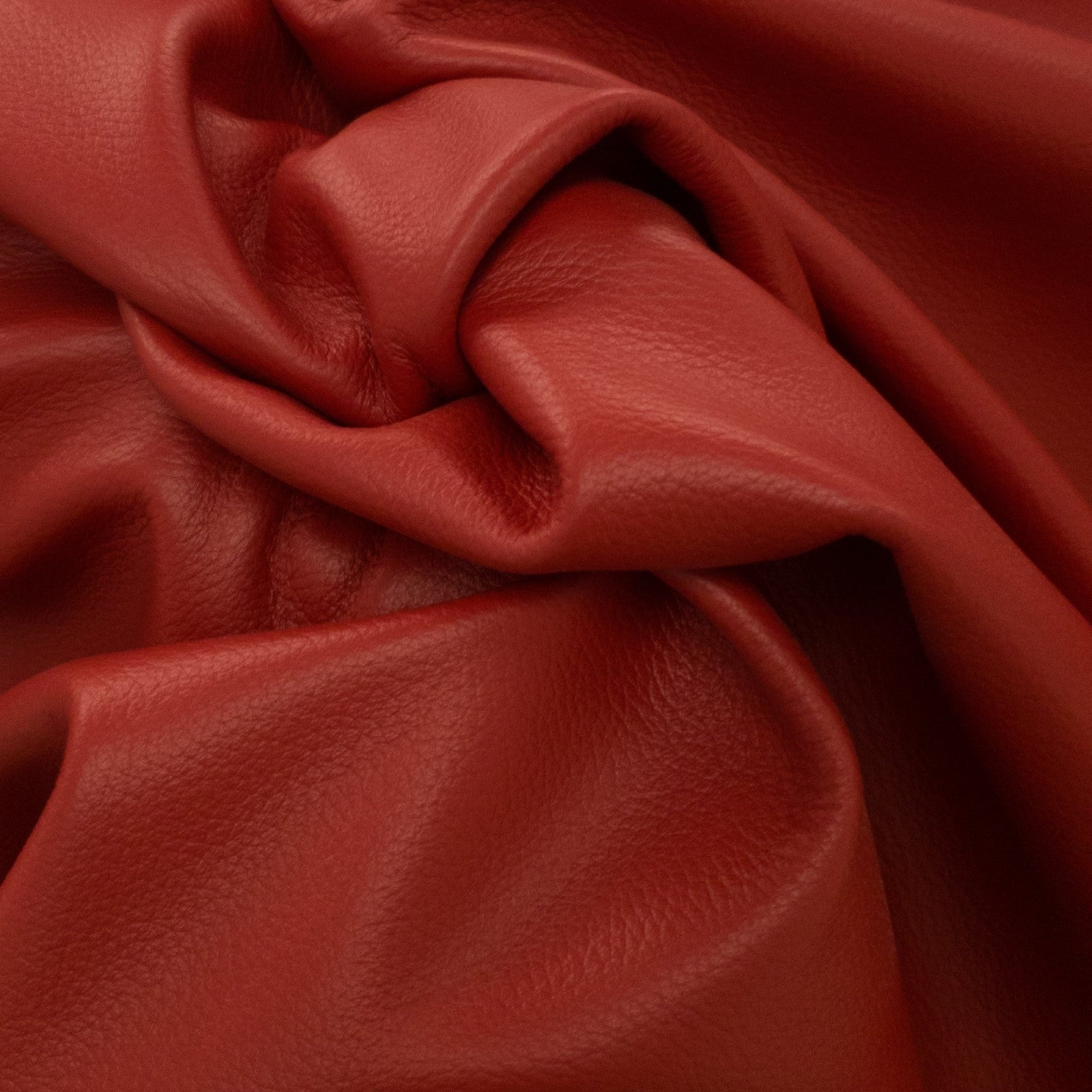 Red, 2-4 oz, 33-64 SqFt, Full Upholstery Cow Hides, Lipstick Red / 57-64 / 2-3 | The Leather Guy