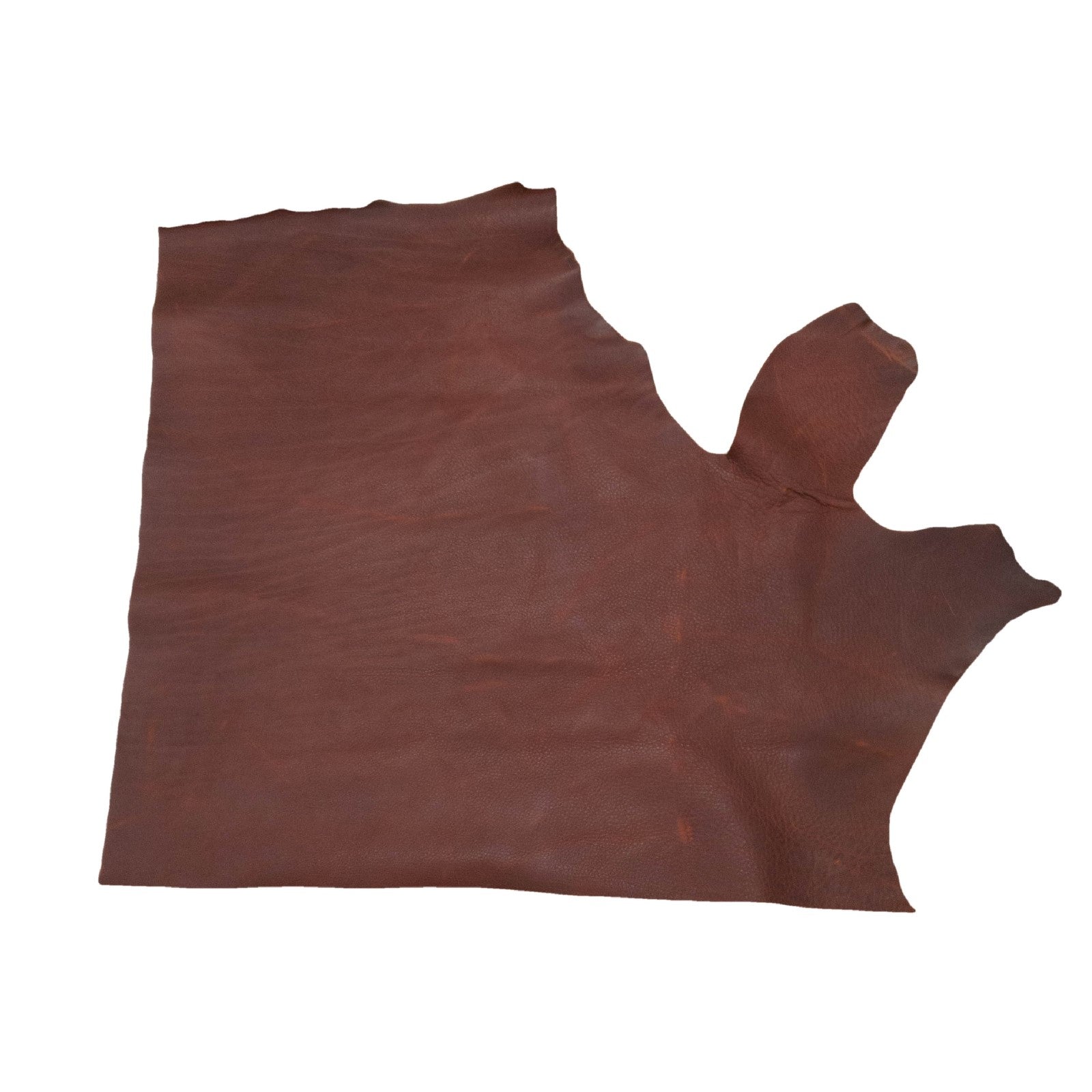 Mountain Man Maroon, Chap Cow Sides, Highland Ridge, 6.5-7.5 / Project Piece (Top) | The Leather Guy