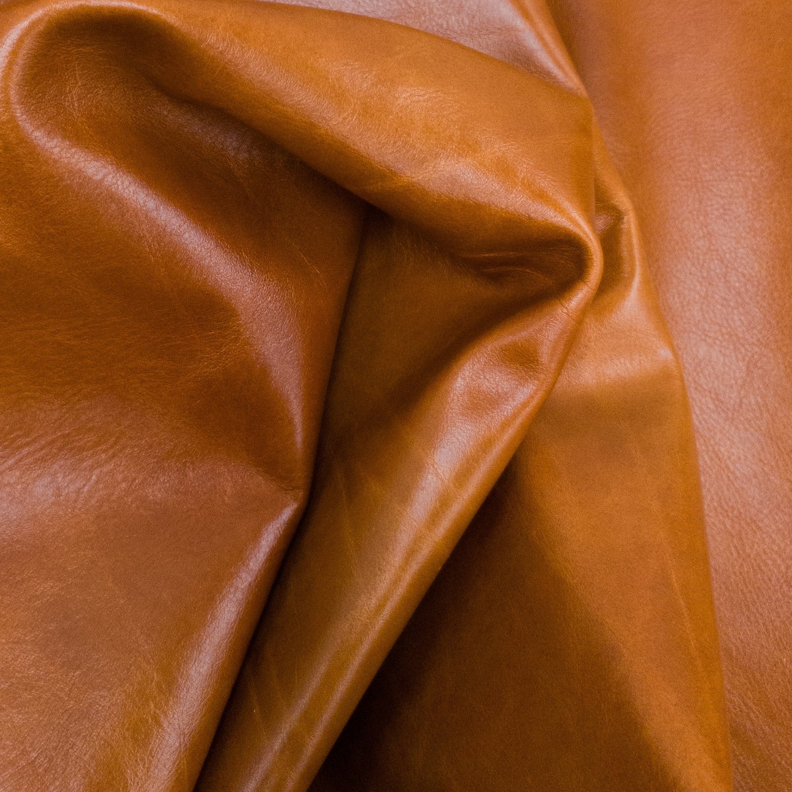 Orange, 2-3 oz, 41-64 SqFt, Full Upholstery Cow Hides, Old Fashion Orange / 41-48 / 3-4oz | The Leather Guy