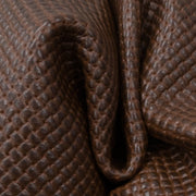 Basic Basket Weave Pre-cuts, Picnic Brown / 4 x 6 | The Leather Guy