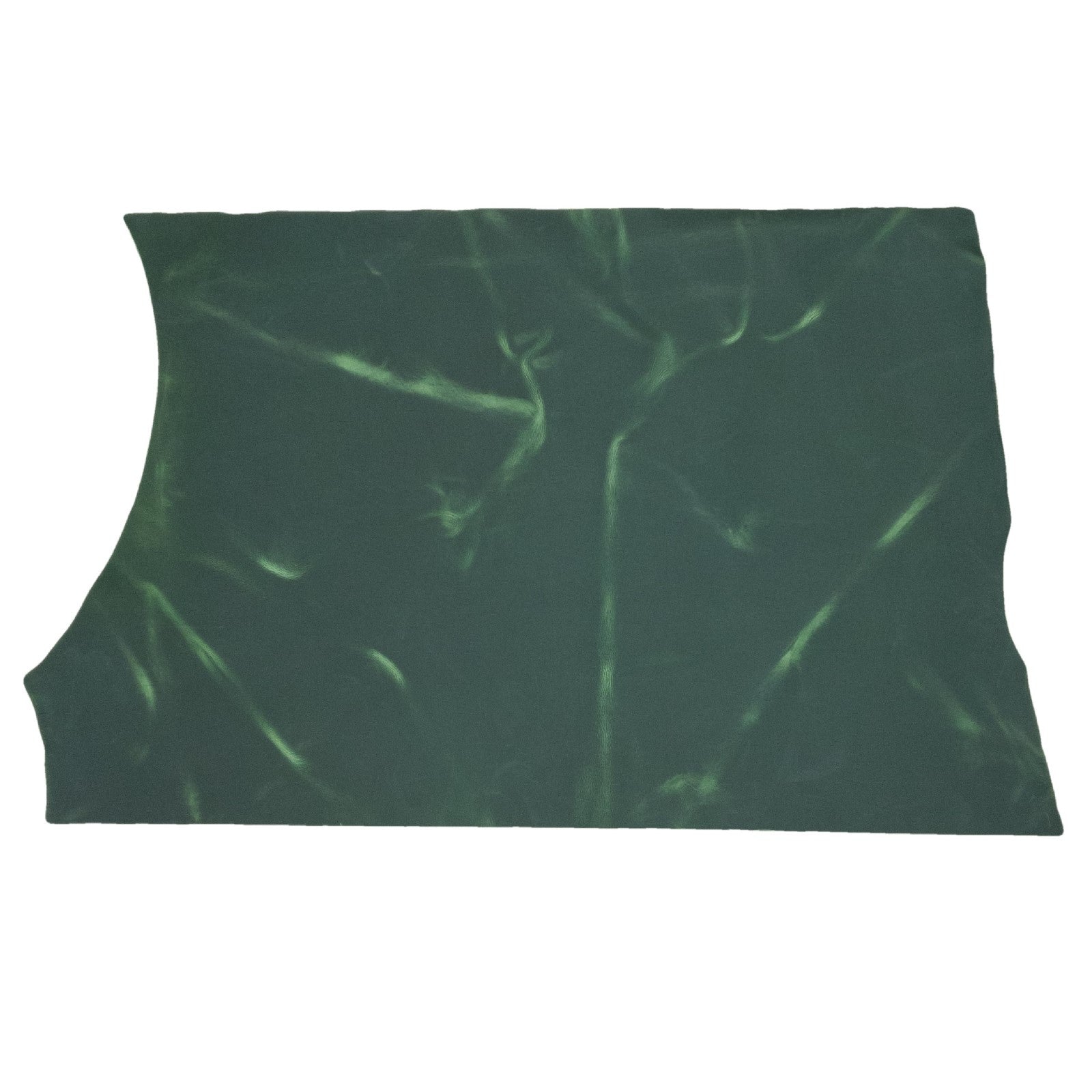 Pine Tree Green, Oil Tanned Summits Edge Sides & Pieces, 6.5-7.5 Square Foot / Project Piece (Middle) | The Leather Guy