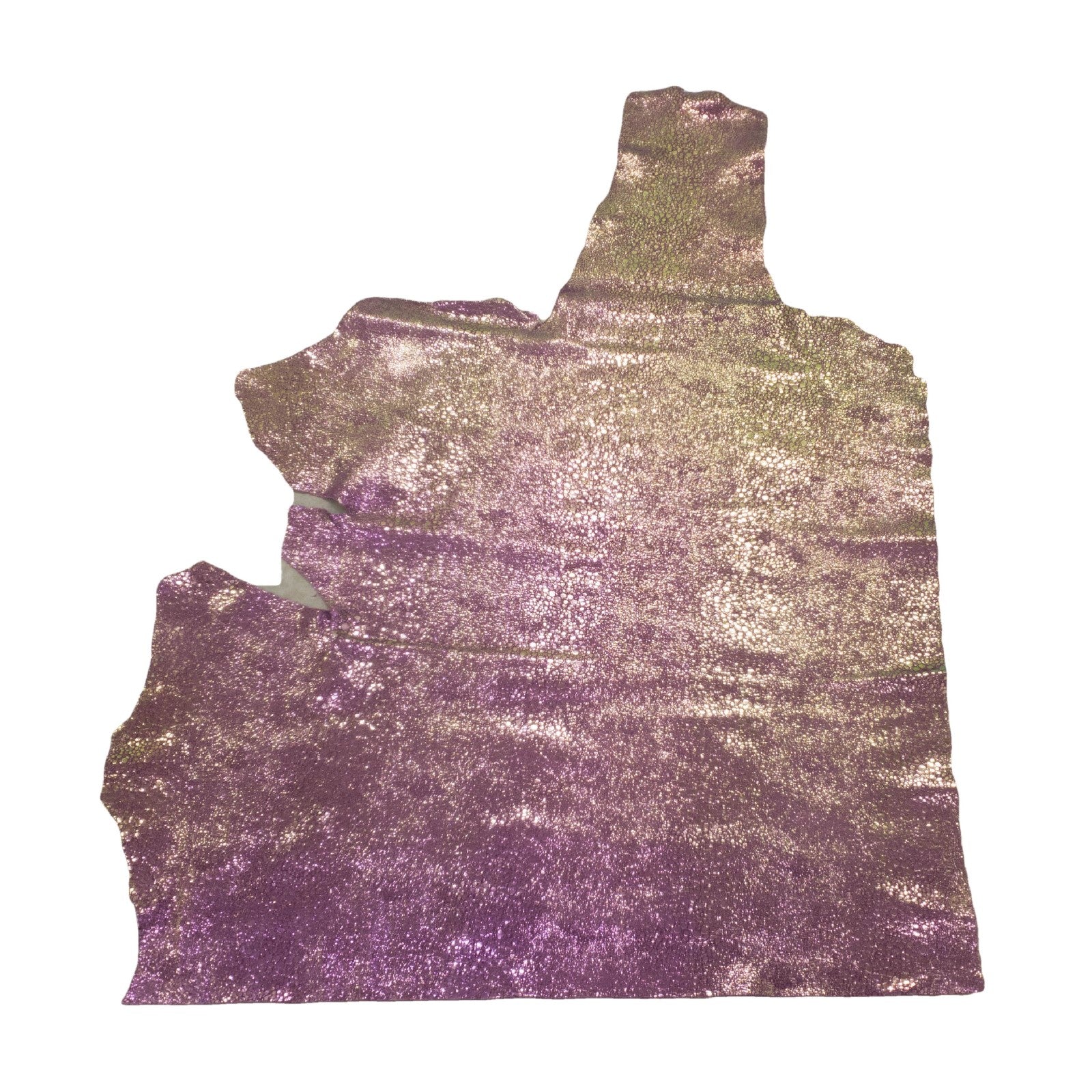 Purple Color Shifting Mermaid 2-3 oz Leather Cow Hides, Top Piece / 6.5-7.5 Sq Ft | The Leather Guy