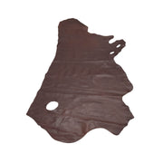 Rustic Burgundy Brown, 3-4 oz, 18-20 Sq Ft, Chap Cow Side,  | The Leather Guy