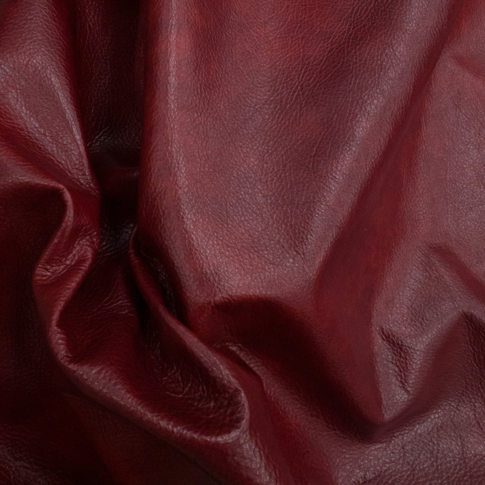 Red, 2-4 oz, 33-64 SqFt, Full Upholstery Cow Hides, Rustic Ruby / 41-48 / 2-3 | The Leather Guy
