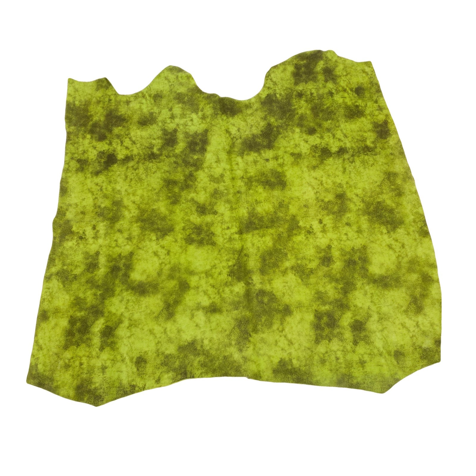 Scuba Suede, 3-4 oz, 8-17 sq ft, Cow Sides, Green / 15-17 Sq Ft | The Leather Guy