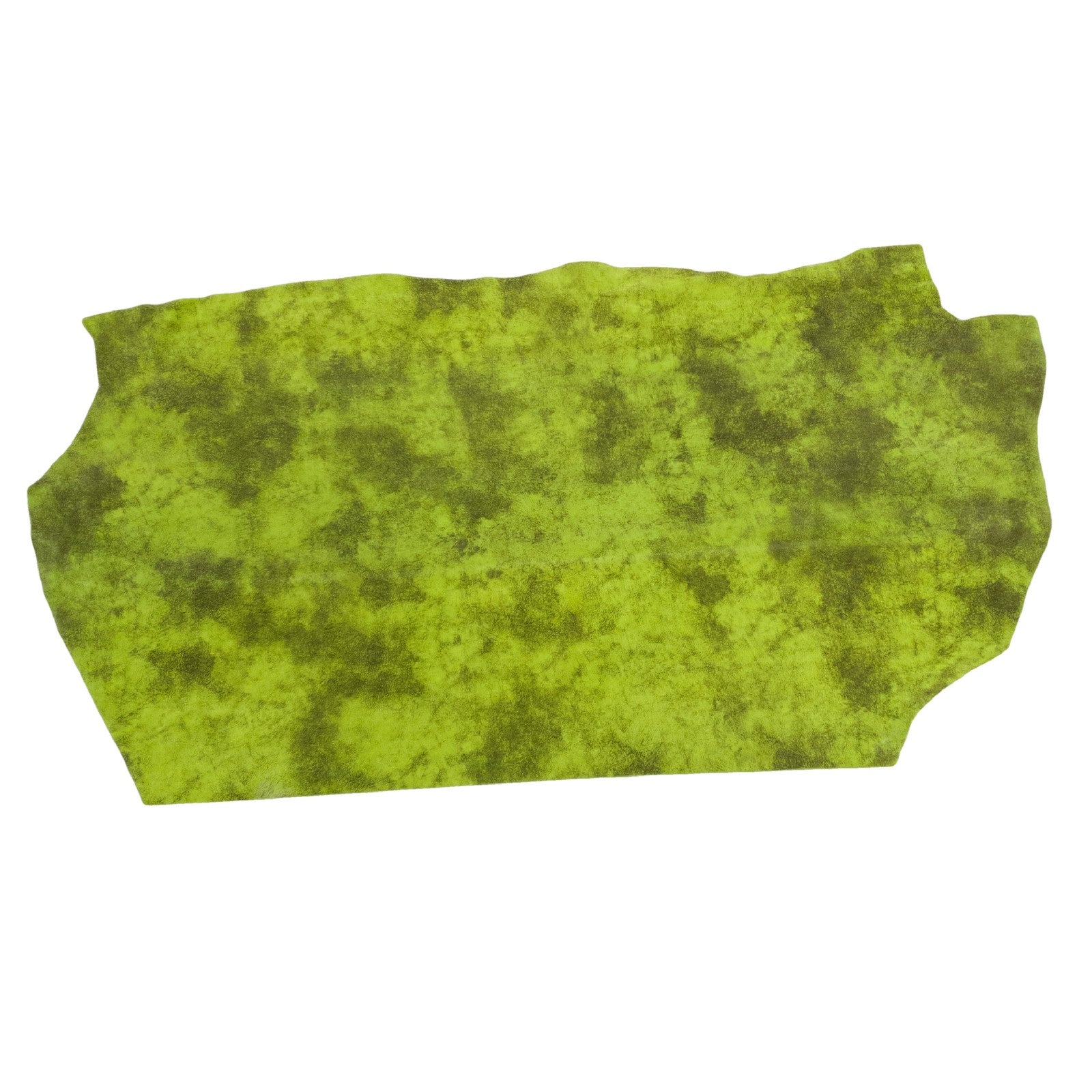 Scuba Suede, 3-4 oz, 8-17 sq ft, Cow Sides, Green / 8-9 Sq Ft | The Leather Guy
