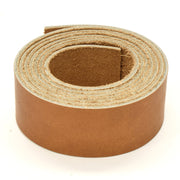 Oil Tanned Summits Edge Leather 54" Strap Various Colors and Widths 4-6 oz, El Capitan Light Brown / 1 1/4 | The Leather Guy